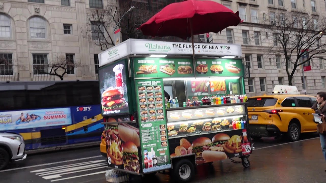 καντίνες στην Νέα Υόρκη - βγάζουν φράγκα