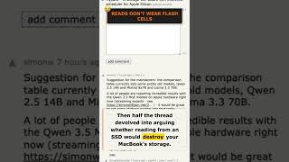 Running a 1 trillion param model on a #MacBook Pro? Not quite #HackerNews #Apple #AI