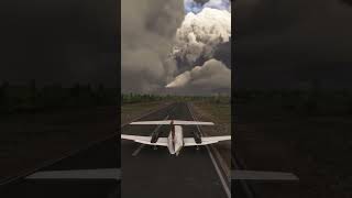 my cleanest landing witch strong wind in this airport in mfs2020 #shorts #mfs2020