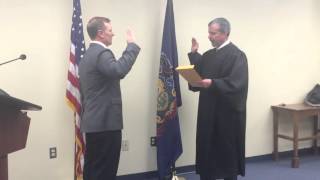 St. Marys City Manager swearing in ceremony