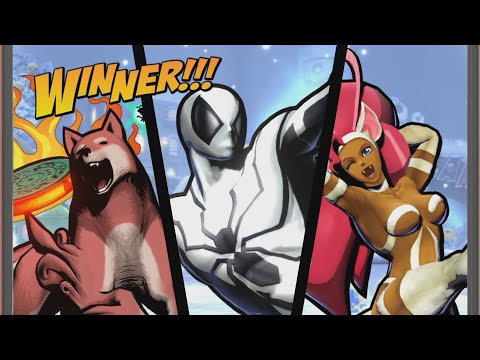 UMVC3 - FELICIA/AMATERASU/SPIDER-MAN ONLINE!