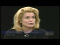 Catherine Deneuve- Charlie Rose 1996, Part 1