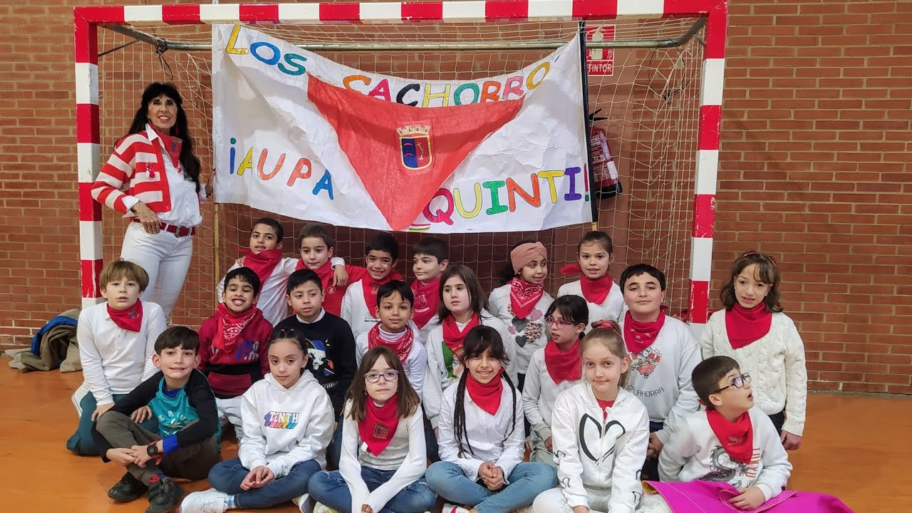 ChupiQuinti 2024 en el CEIP Quintiliano de Calahorra (La Rioja)