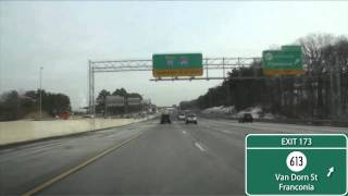 I-95/495 Capital Beltway Washington, D.C. (Exits 166 to 4)