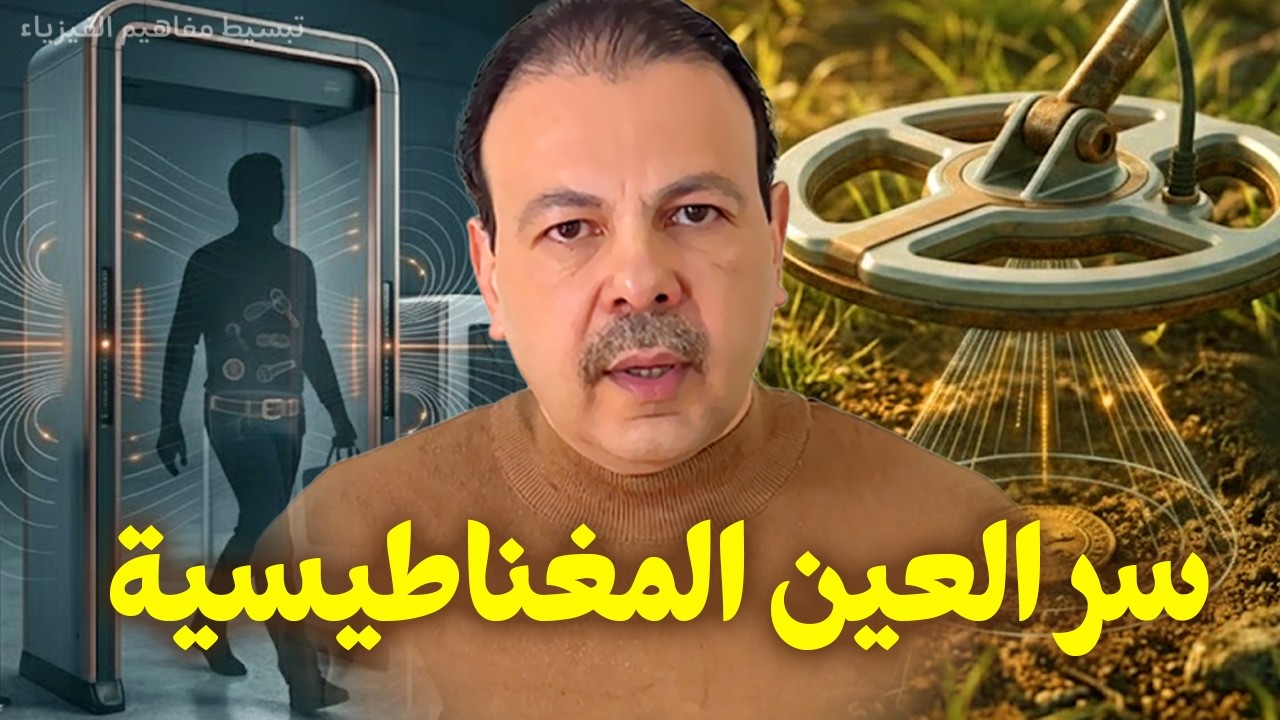 كيف يرى جهاز كشف المعادن الذهب تحت الأرض؟ السر الفيزيائي