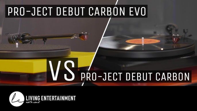 PRO-JECT DEBUT CARBON EVO Giradischi a cinghia Noce