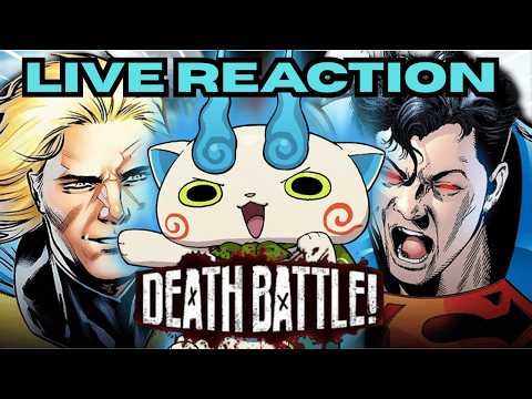 Sentry vs Superboy-Prime DEATH BATTLE LIVE REACTION