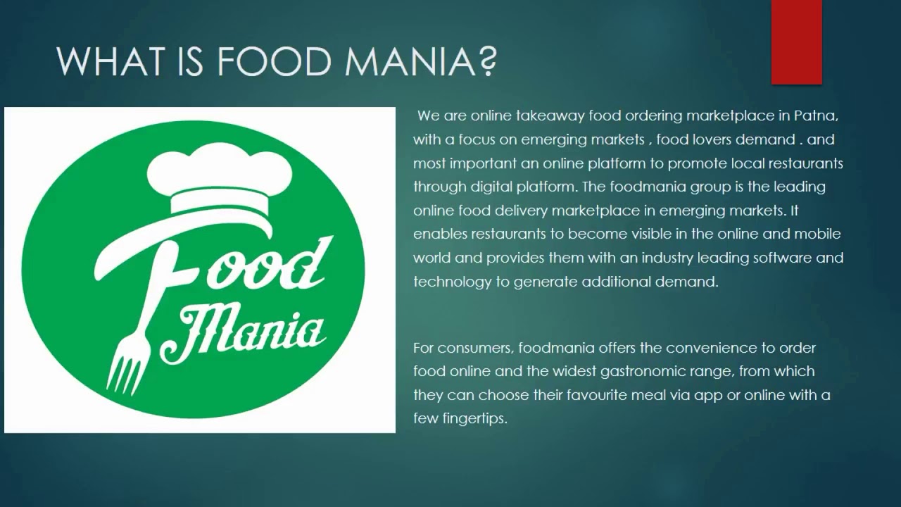 Foodmania best online food delivery service in Patna YouTube