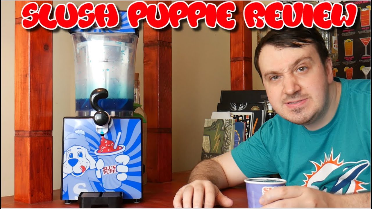 SLUSH PUPPIE MACHINE REVIEW! IT WENT WRONG - YouTube