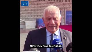 HR/VP Josep Borrell Doorstep | EU-Western Balkans Summit | 06/12/2022