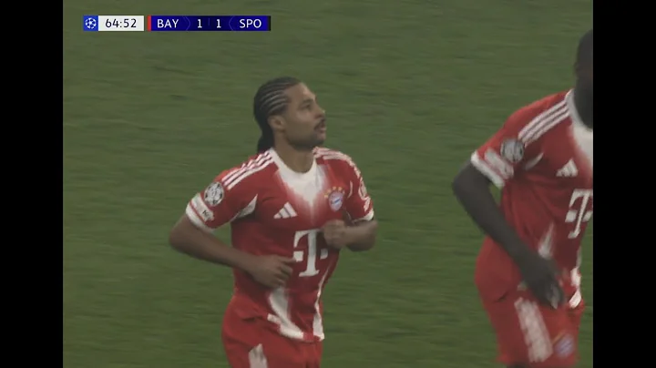 Lennart Karl Goal - FC BayLern München vs Sporting CP | Full Game Highlights | 2025 UCL