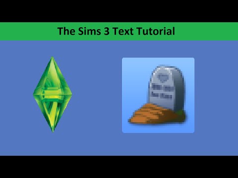 Video: Cum Să Fii Moarte în Sims 3