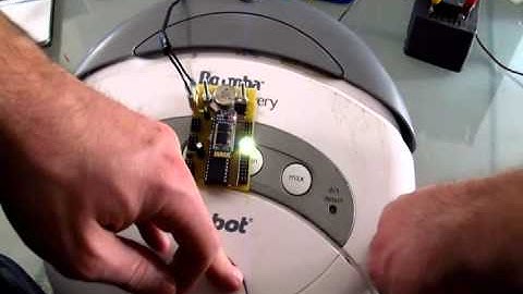 Bluetooth iRobot Roomba with the EZ-B
