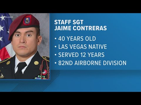 New details in the death of Staff Sgt. Jaime Contreras at Fort Jackson