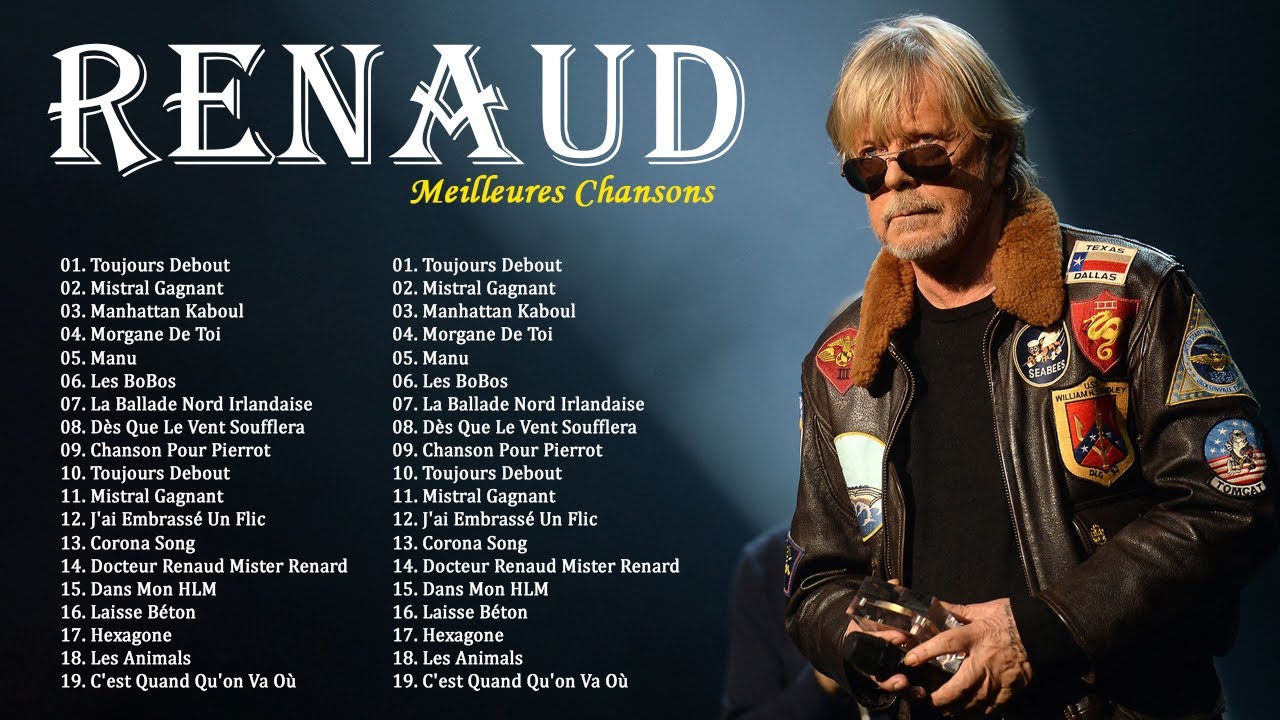 Renaud Les Plus Belles Chansons - Renaud Les Meilleures Chansons - YouTube