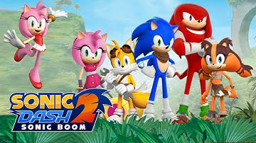Sonic Dash 2: Sonic Boom Gameplay Walkthrough Part 1- New Game! (iOS, Android)