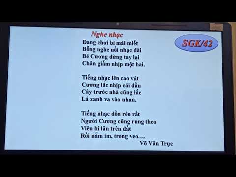 Tập đọc - Chính tả 3 - Tuần 23 : Nghe nhạc