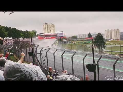 Max Verstappen unbelievable recovering in F1 Brazil GP 2016