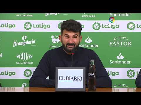 Rueda de prensa R. Racing Club vs Málaga CF