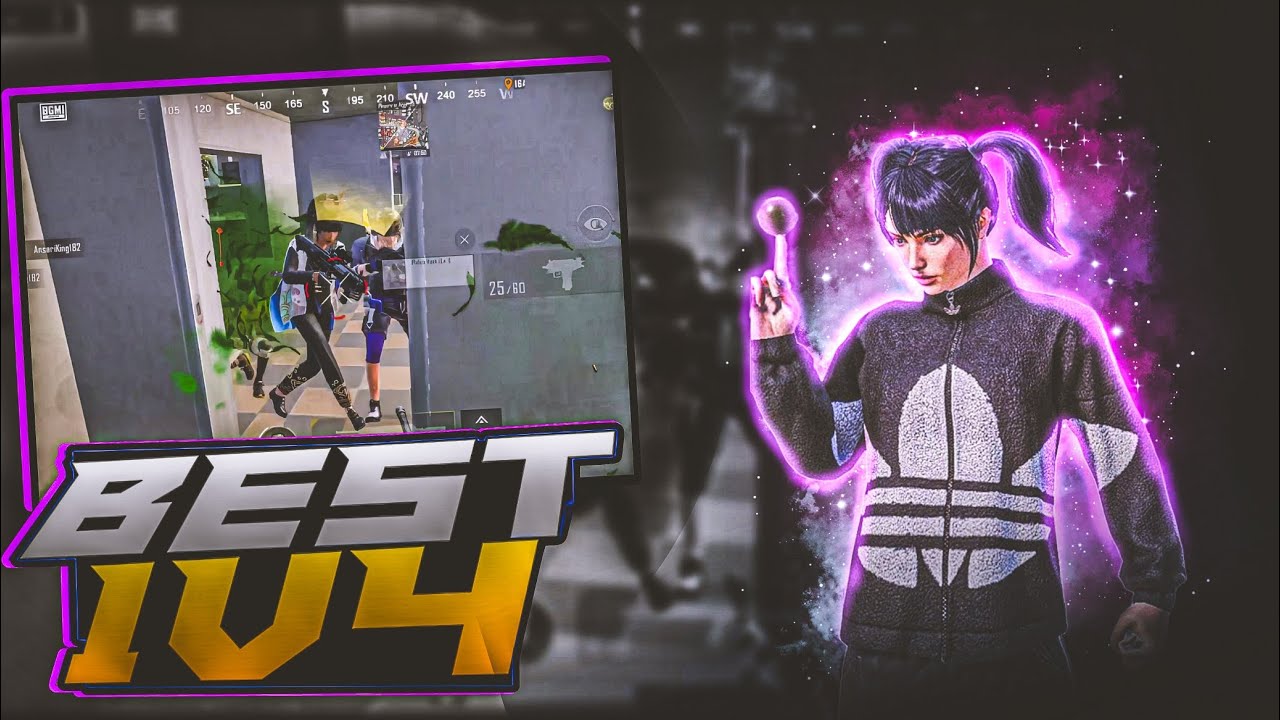 Best 1v4 Clutch Bgmi ⚡| Bgmi Most Aggressive Gameplay - YouTube