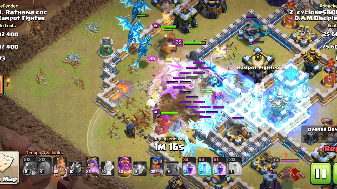 Amazing Attack Clan War So Big