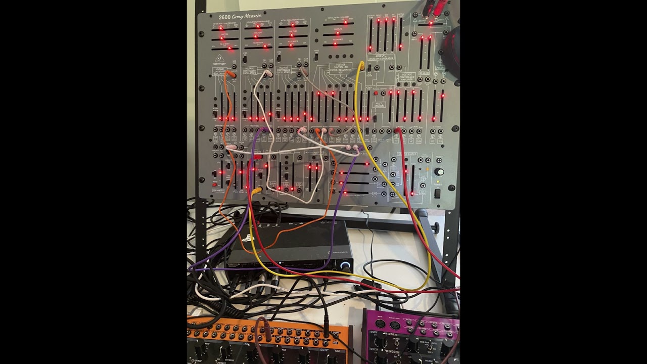 The Sky is Blue Series - Distorted Theme - Behringer 2600