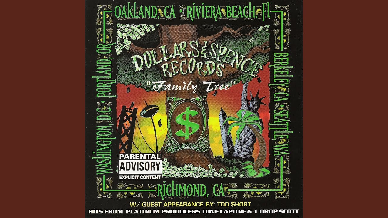 洋楽 G-RAP/DOLLARS&SPENCE RECORDS FAMILY TREE 洋楽 G-RAP/DOLLARS&SPENCE RECORDS FAMILY TREE Dollars & Spence