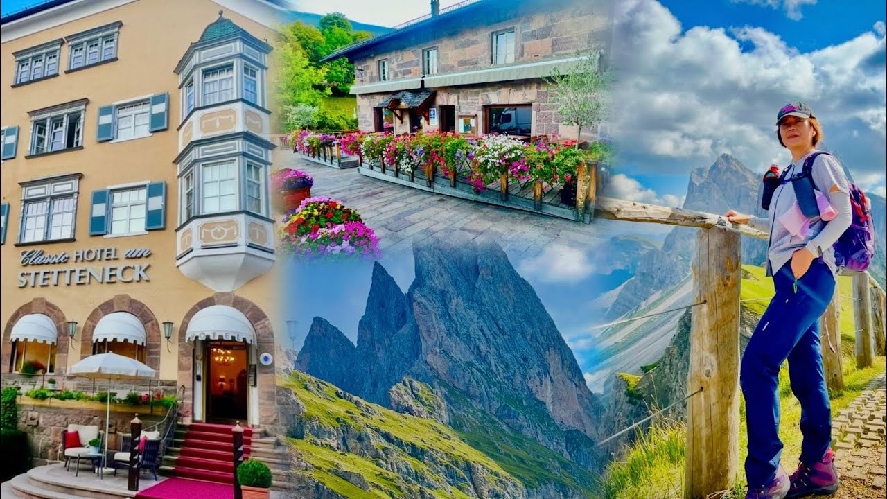 🇮🇹 第6話　オルティセイの可愛い💖街並み🌇⛰️セチェダハイキングツアー4日目イタリア世界遺産ドロミテ⛰️