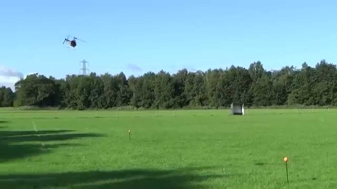 Trex 450 plus dfc flight practice.