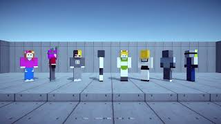 Voxel Character Models 