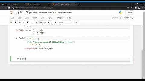 Ellipsis in python (three dots)