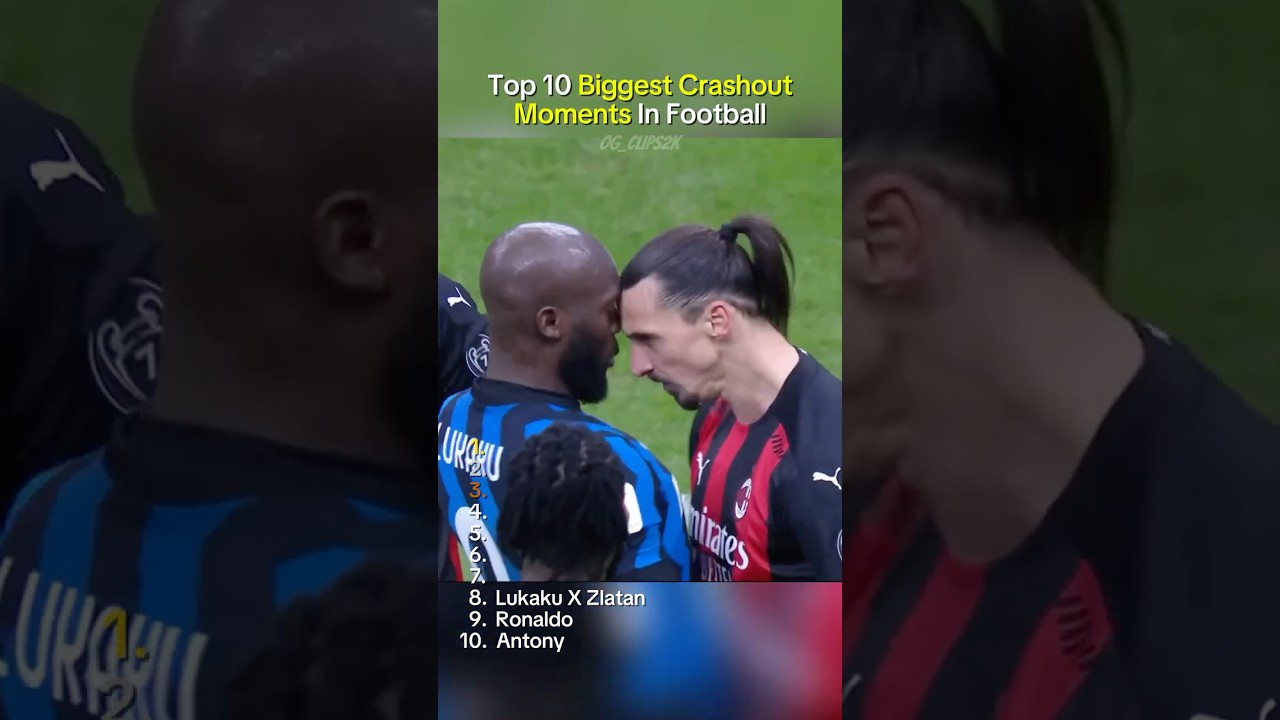 Biggest Crashout Moments In Football #football #shorts #crashout
