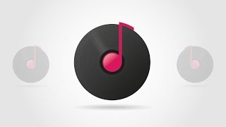 Music Record  |  Illustrator Tutorial  |  by QURAISHI G D.