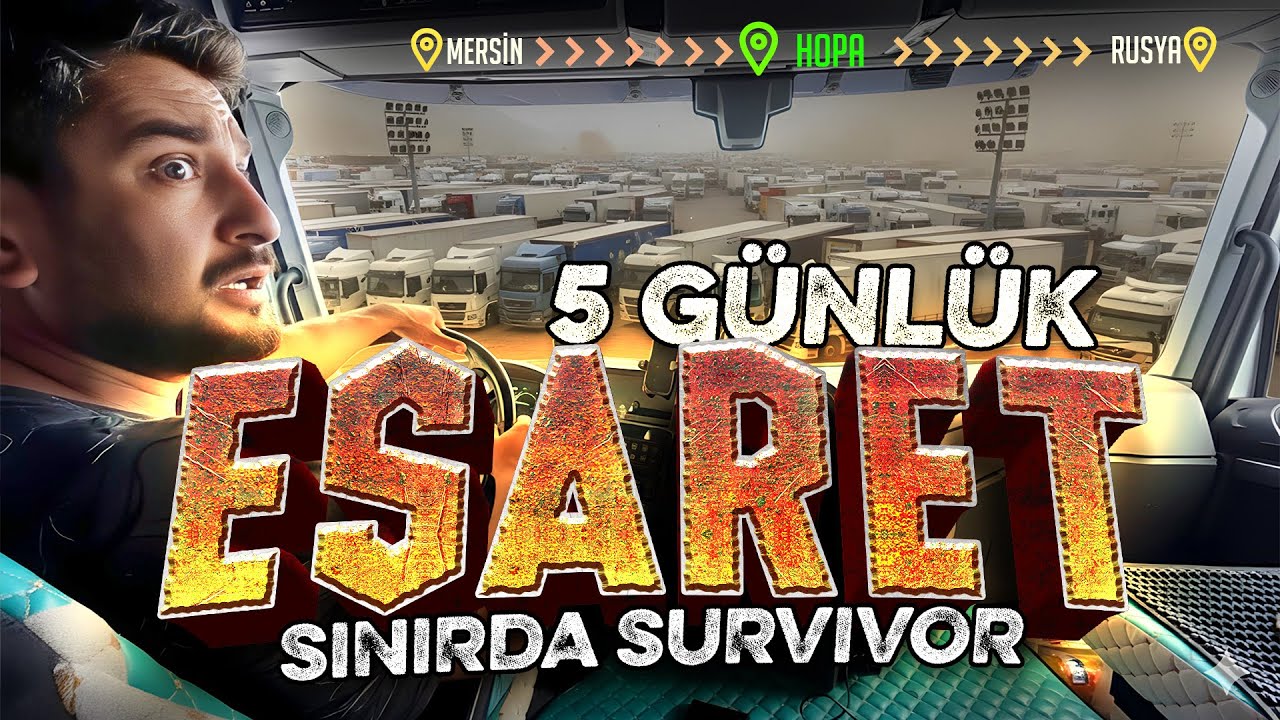 Gürcistan Sınırında 5 Gün Esaret! Tır Savaşları Başladı