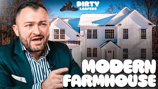 The Builder NEVER Moved Into This New Construction Farmhouse in Southampton PA | DIRTY LOAFERS #1