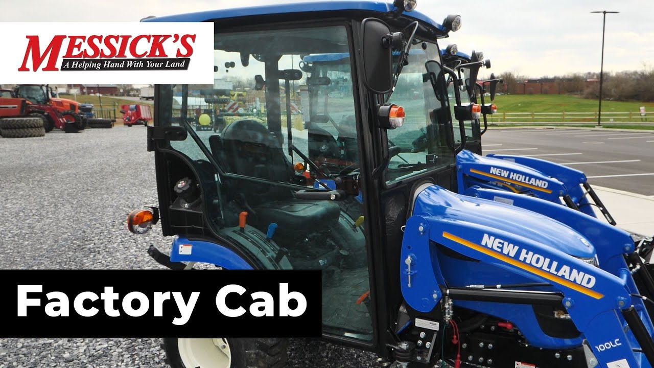 New Holland 25s Factory Cab