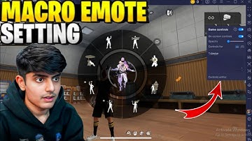 HOW TO SET  MACRO EMOTE  IN PC 😲 || FREE FIRE  MAIN FAST EMOTE KIASE  KARE