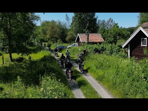 Roslagsrundan 2025, drönare. Genomfart vid torp.
