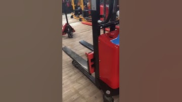 Noelift EMS semi electric stacker operation video