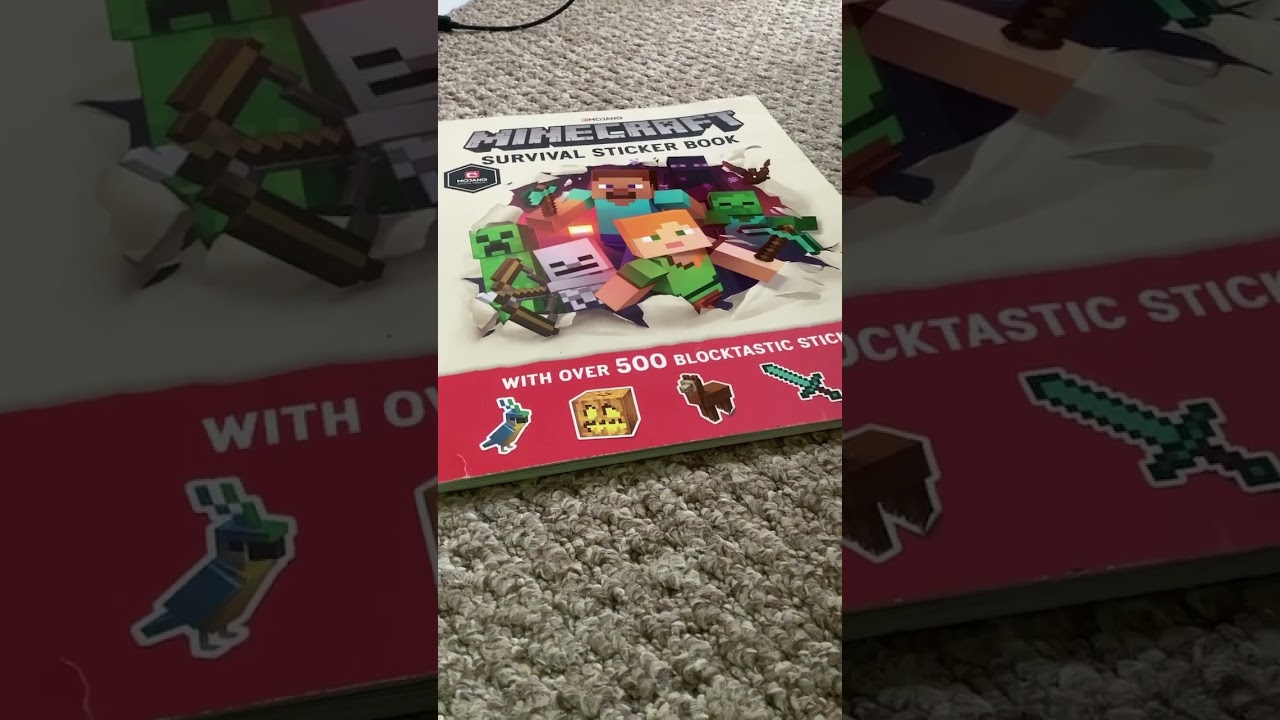 Minecraft 500 stickers part 2 by Mojang