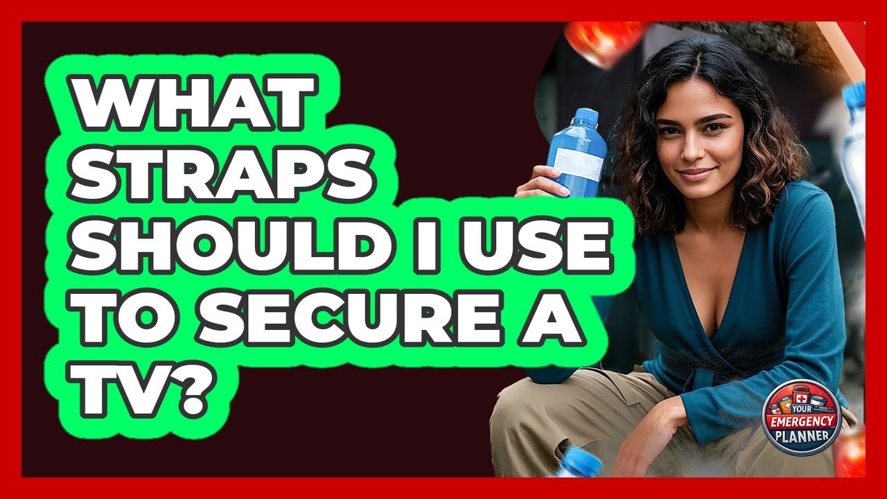 What Straps Should I Use To Secure A TV?