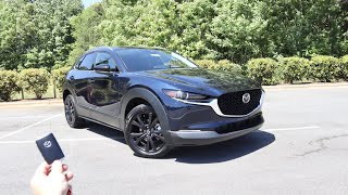 2021 Mazda CX-30 Turbo: Start Up, Test Drive, Walkaround and Review