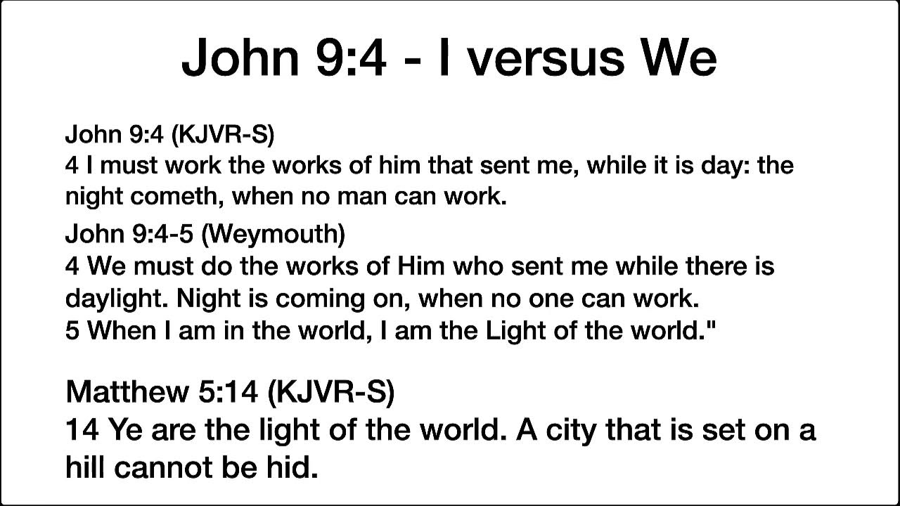 John Chapter 9 Verse 5 Peter K 2023 06 10 YouTube john-chapter-9-verse-5-peter-k-2023-06-10-youtube