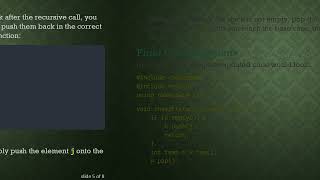 How to Reverse a Stack Using Recursion in C+ +