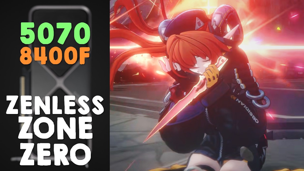 Simulating a pre-built: R5 8400F + RTX 5070 - Zenless Zone Zero 2.6 - 1440p High (Render 1.0)