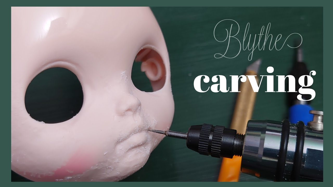 カスタムブライス ．じっくり見る削り動画 (声・解説なし)carving