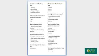 #23012 Intravesical Gentamicin: A worldwide study into dosing, administration and protocolisation