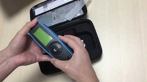 3nh Yg268 Three Angles Gloss Meter Operation Video