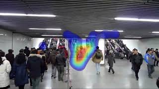 CrowdFix Video Saliency Heatmaps