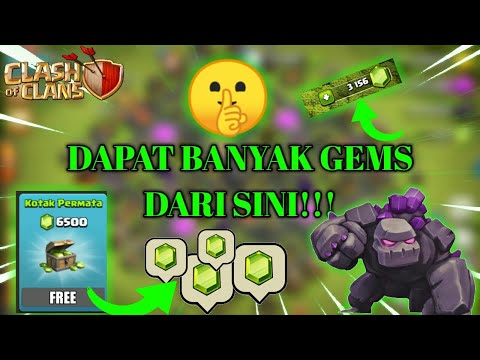 Cara Mendapatkan 50 Juta Gold Elixir Dan Gem Gratis Clash Of Clans Terbaru. 